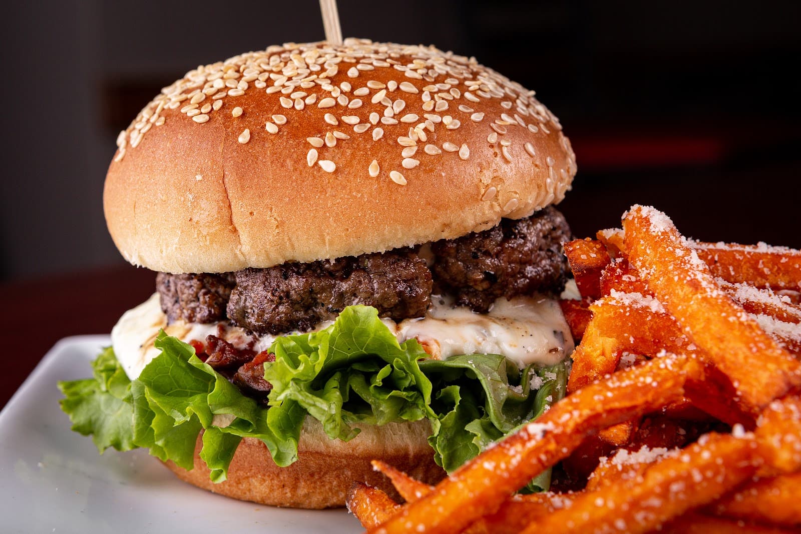 Sesame Burgers & Beer