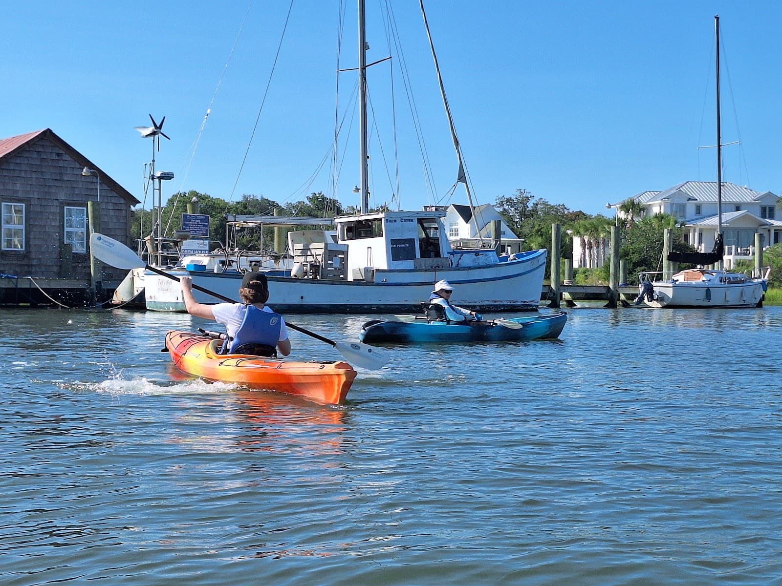 Shem Creek Kayak Tour